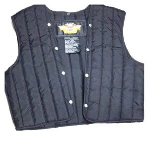 HARLEY-DAVIDSON Lining Vest.  Black.  Size L.
